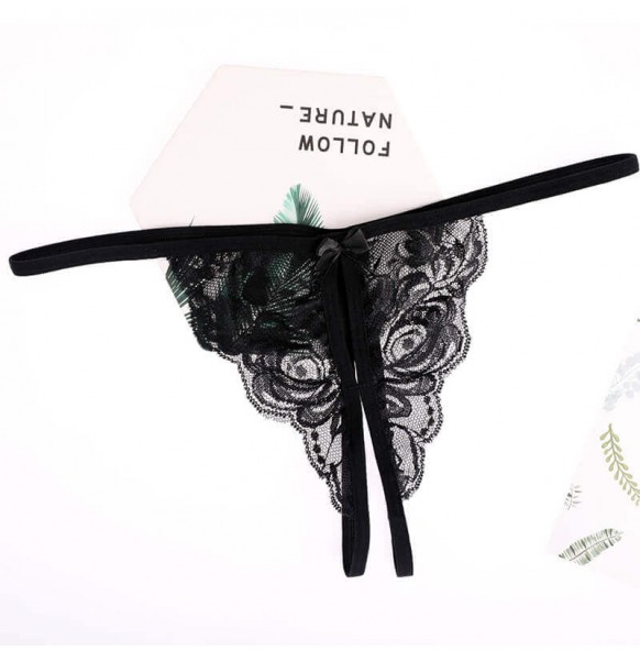FEE ET MOI - Womens Sexy Sheer Panties (Black) FEE ET MOI - Womens Sexy Sheer Panties (Black)